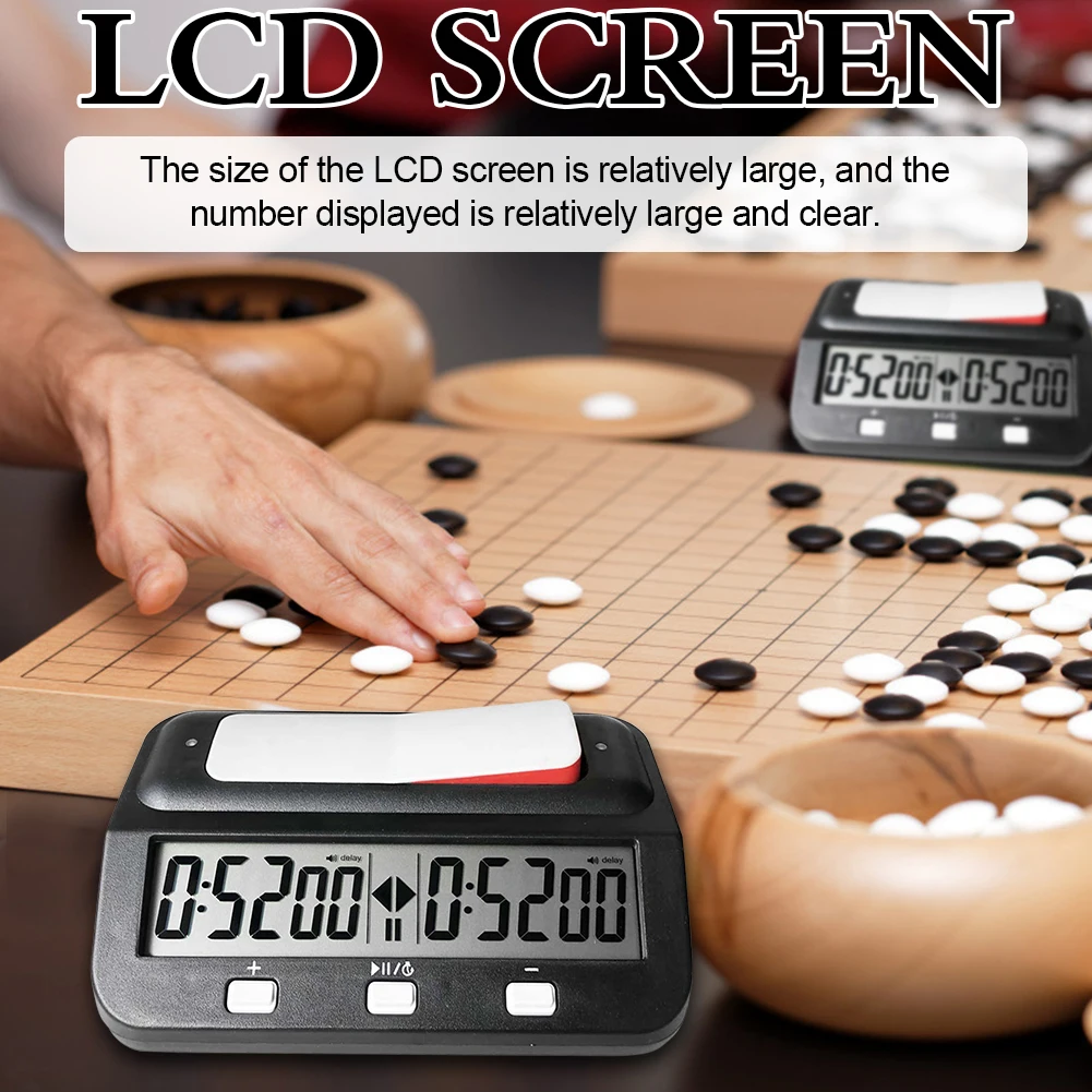 Digital Chess and Board Game Timer Clock