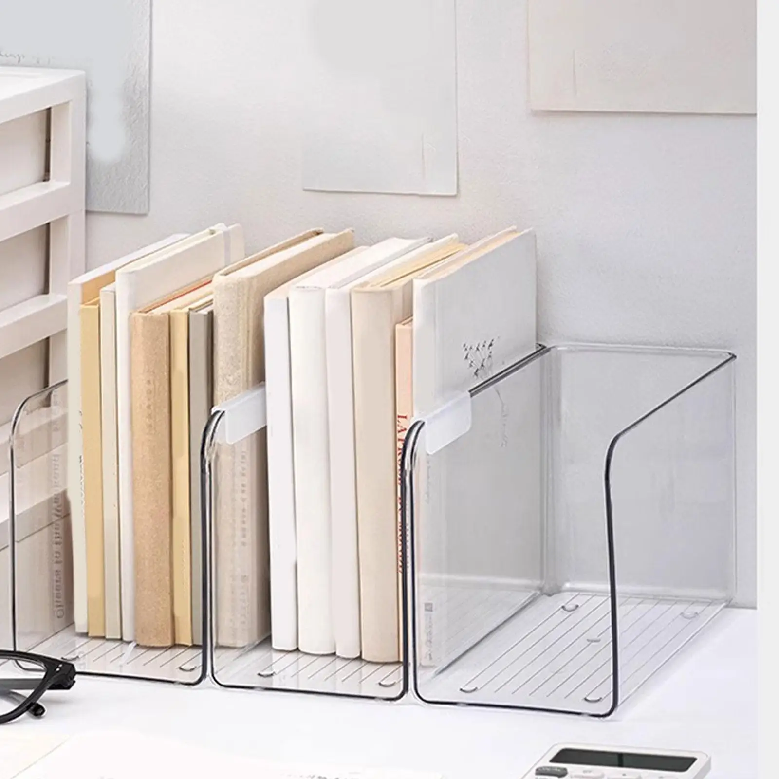 Clear Magazine Holder Mail Organizer Countertop Book Rack Transparent File Folder Stand for Paper Document Laptop Book Envelope Clear Magazine Holder Mail Organizer Countertop Book Rack Transparent File Folder Stand for Paper Document Laptop Book Envelope