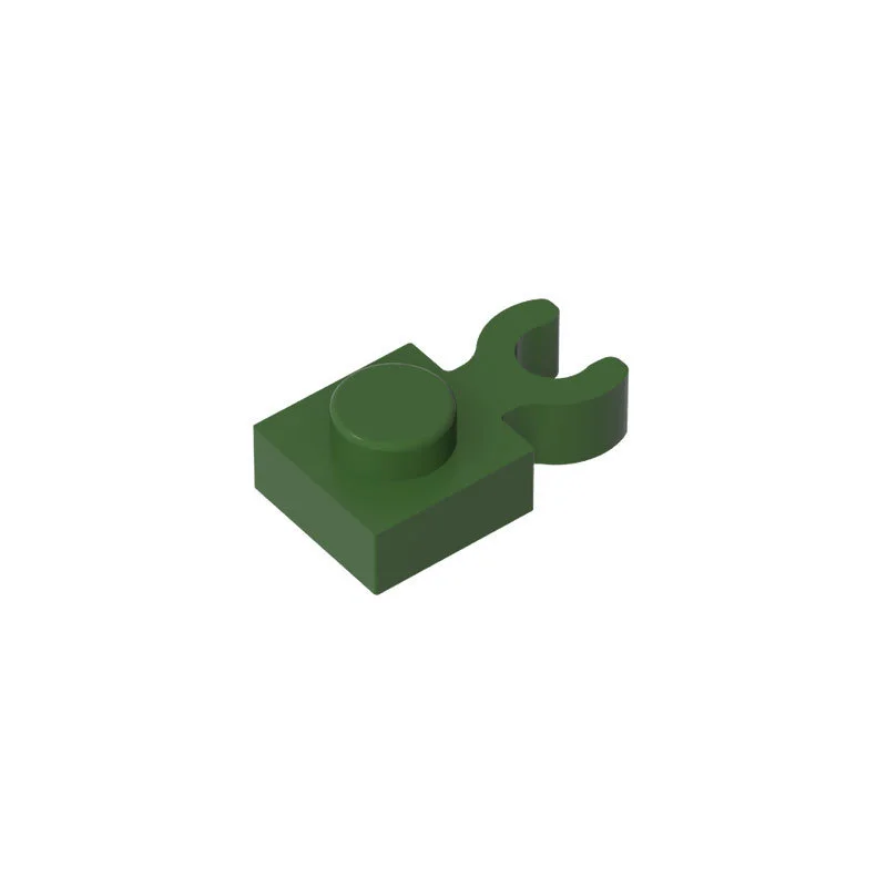 10Pcs 60897 4085 1x1 클립 보드 빌딩 블록 Moc 컬러 액세서리 벽돌 어린이 장난감 조립 선물 상자와 호환 가능
