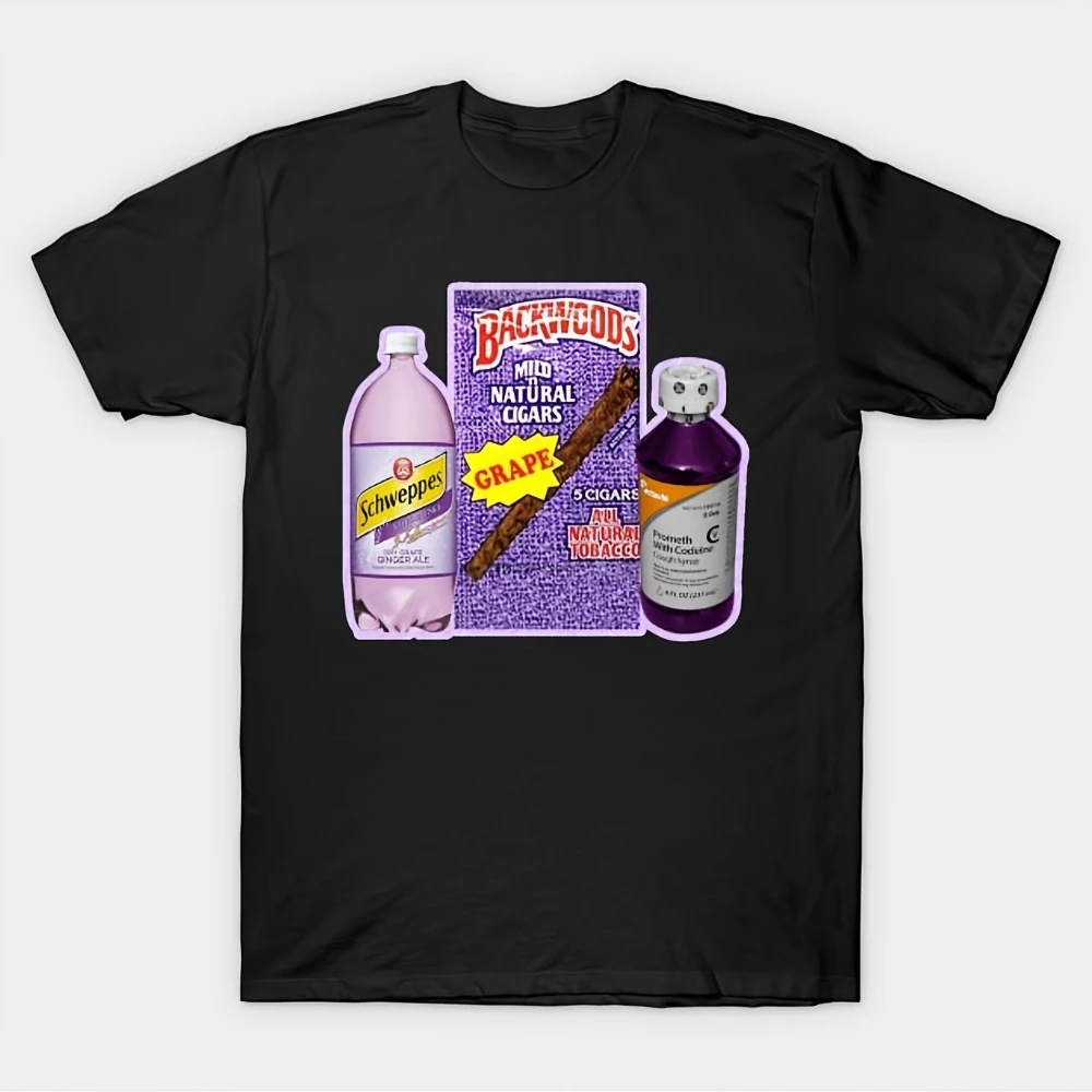 Backwoods Unisex Retro-Print T-Shirt - Ein Lässiges T-Shirt für Alle Jahreszeiten, Hergestellt aus Natürlichem Strukturiertem Stoff
