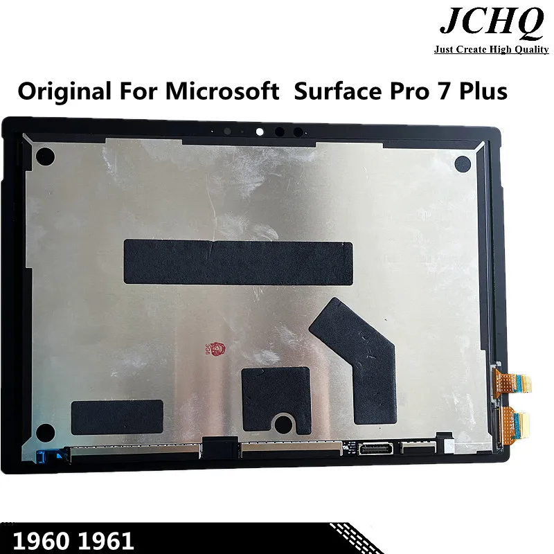 Jchq 12.3 "Display Lcd Originale Touch Screen Per Microsoft Surface Pro 7 Plus 1960 1961 Display Lcd Touch Screen Flex Cable