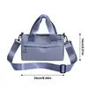 Small Gym Bags Multipurpose Zippered Fitness Bags Outdoor Tote Bag With Shoulder Straps Portable Crossbody Bags For Hiking 6