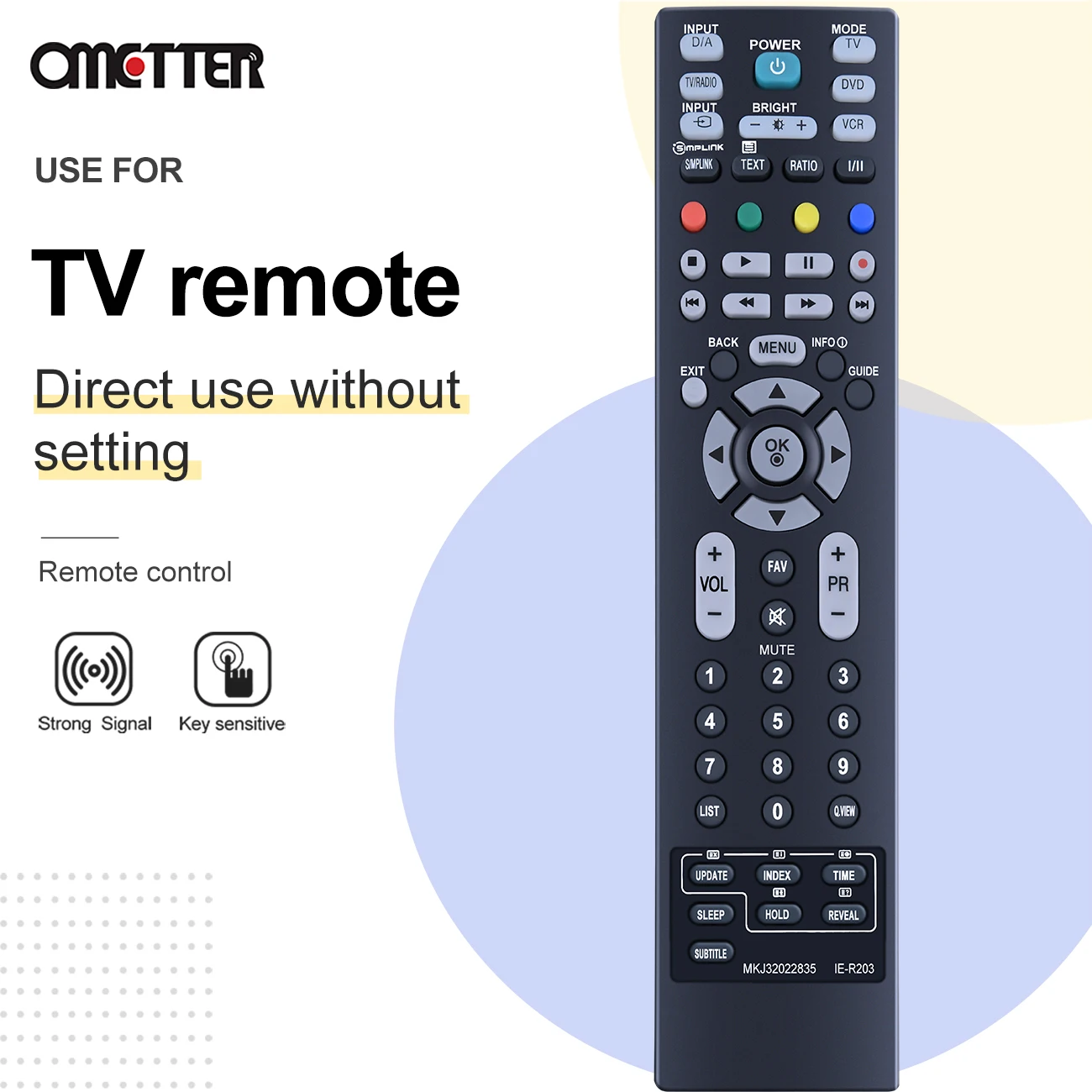 Télécommande pour LG LCD/LED TV HUAYU RM-L930+2 universal