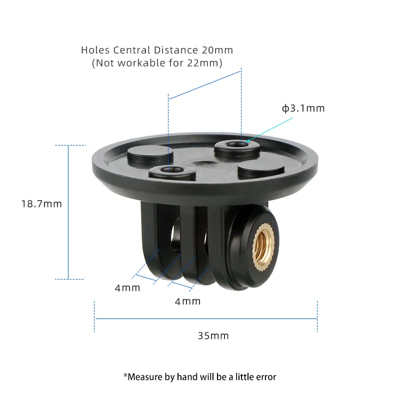 Caméra GoPro installée sur le support vélo universel, prête à filmer des sessions de VTT - Achetez l'Adaptateur de Montage Vélo Universel pour GoPro - ESLNF