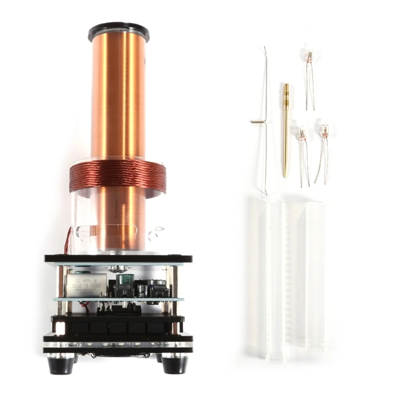 SolidStates Music Coil Artificial Lighting Desktop Toy For Adult Electric PowerWireless Transmission Model
