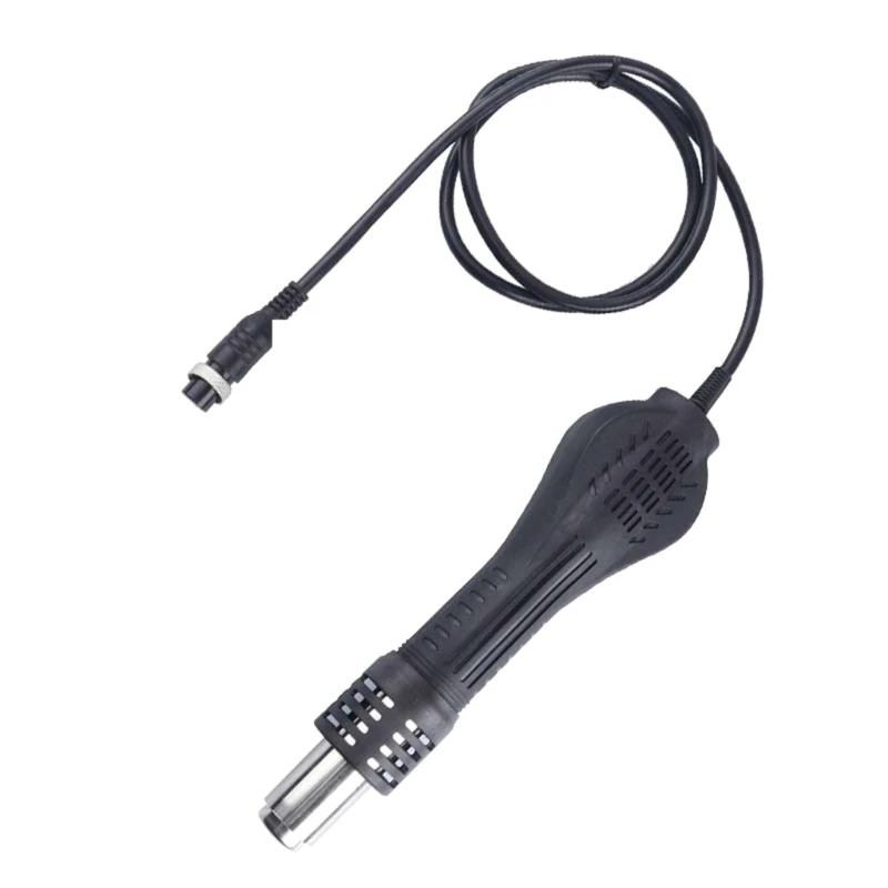 

Hot Air Guns Handle Rework Solder Hot Air Blower Heat Guns for 858A 858D 868D 878D Soldering Station Desoldering Tool