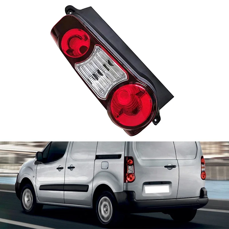 

Car Rear Tail Light Housing for Peugeot Partner Citroen Berlingo MK2 Van 3/2012 2013 2014 2015-2019 9677205480 9677205580