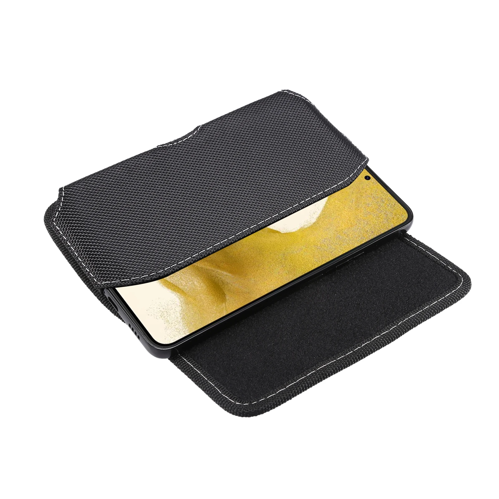 Universal Handy Gürtel Clip Taille Tasche Für iPhone 15 14 13 12 Pro Max Samsung Huawei Xiaomi Redmi männer Nylon Holster Fällen – Detail 7