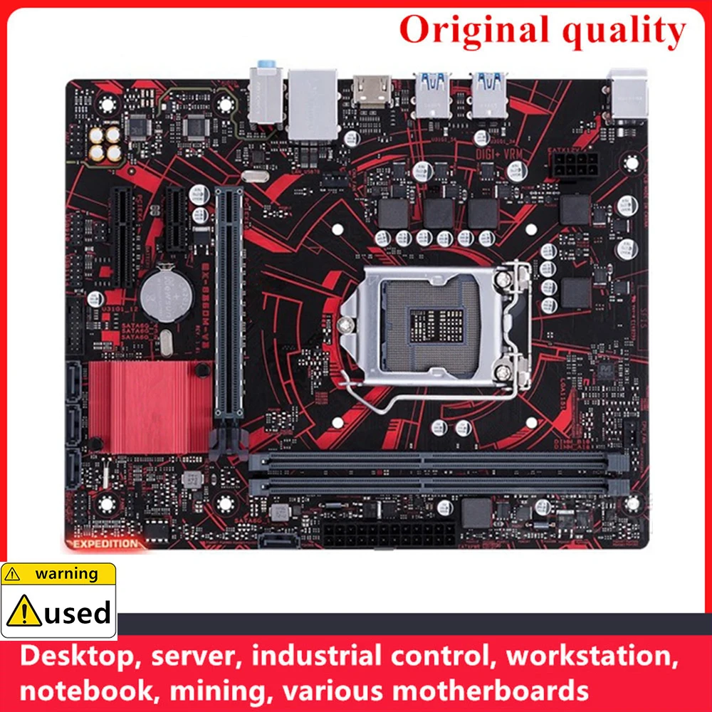 

Used For EX-B360M-V3 B360M-V3 Motherboards LGA 1151 DDR4 32GB M-ATX For Intel B360 Desktop Mainboard SATA III USB3.0