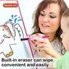 Magnetic Whiteboard Markers, 20 Pieces Fine Tip and Eraser, Dry Erase Whiteboard Markers, for Writing on Whiteboards, Weekly Pl