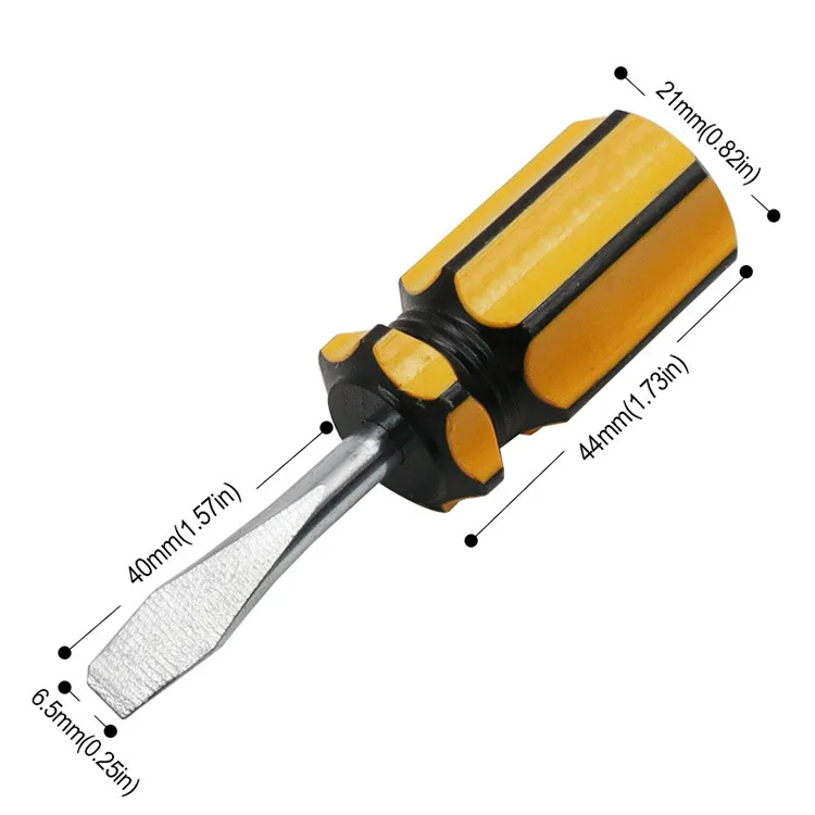 Schraubendreher Rettich Kopf Schraube Mini Kleine Tragbare Fahrer Griff Reparatur Werkzeuge Zubehör Kreuz Wort Ratsche – Detail 6