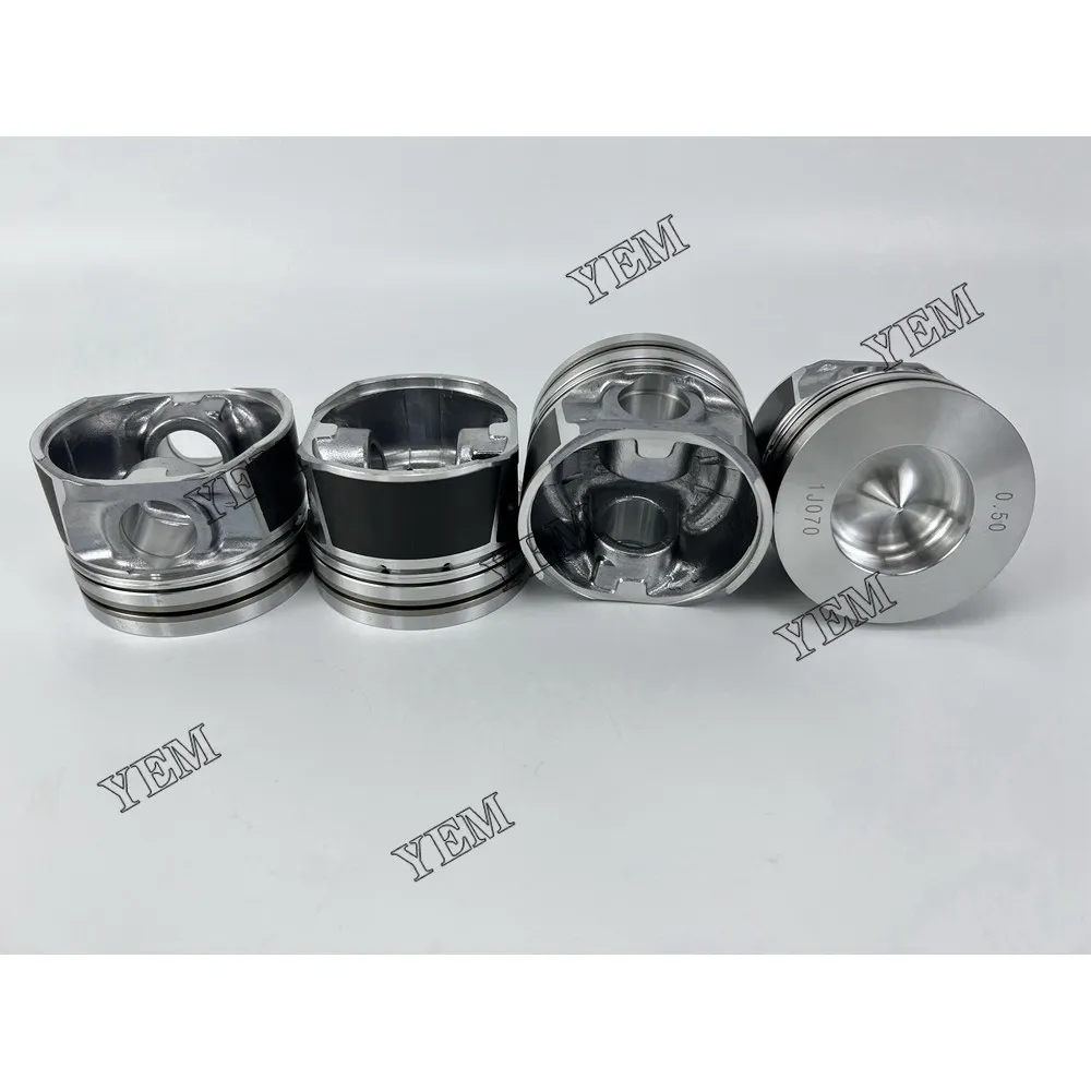 

4 шт V1505 V1505-Cr Piston 1J070 + 0,5 для дизельных двигателей Kubota