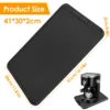 Kitchen Appliance Sliding Tray with Smooth Wheels Below Cabinet Appliance Rolling Tray Countertop Moving Slider Coffee Tray 6