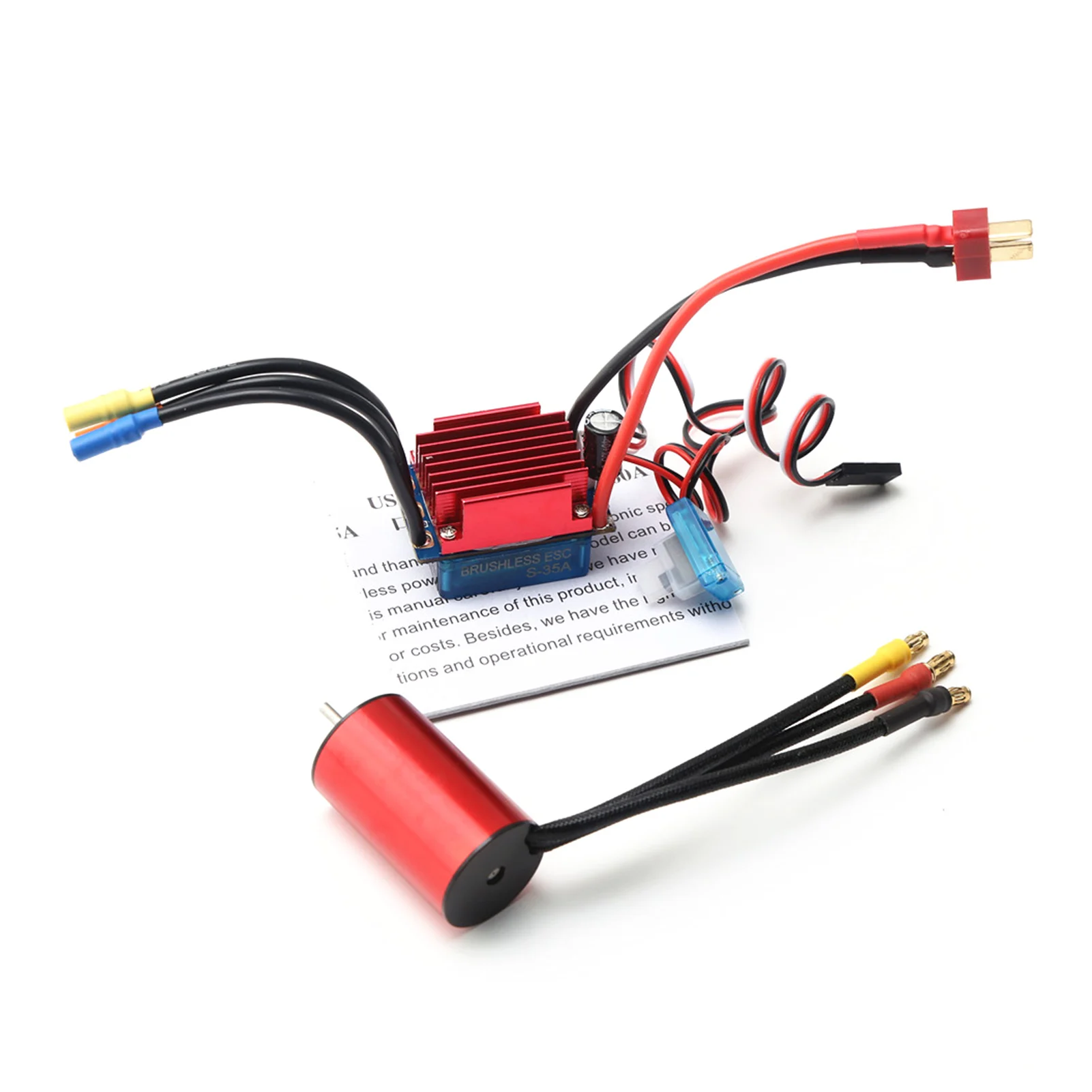 S2440 2440 브러시리스 모터 35A 브러시리스 ESC 전기 속도 컨트롤러 교체, 트랙사스 HSP Wltoys 1/16 1/18 RC 트럭