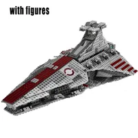 Star Venator Set Republic Ship Attack Cruiser Model Bricks Compatible 8039 MOC Spaceship Toys for Kids 05042 81044 180013 19077 1