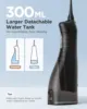 Fairywill Water Flossers Oral Irrigator Rechargeable Portable Dental 3 Modes Water Tank for Teeth 300ML Waterproof Teeth Cleaner 2