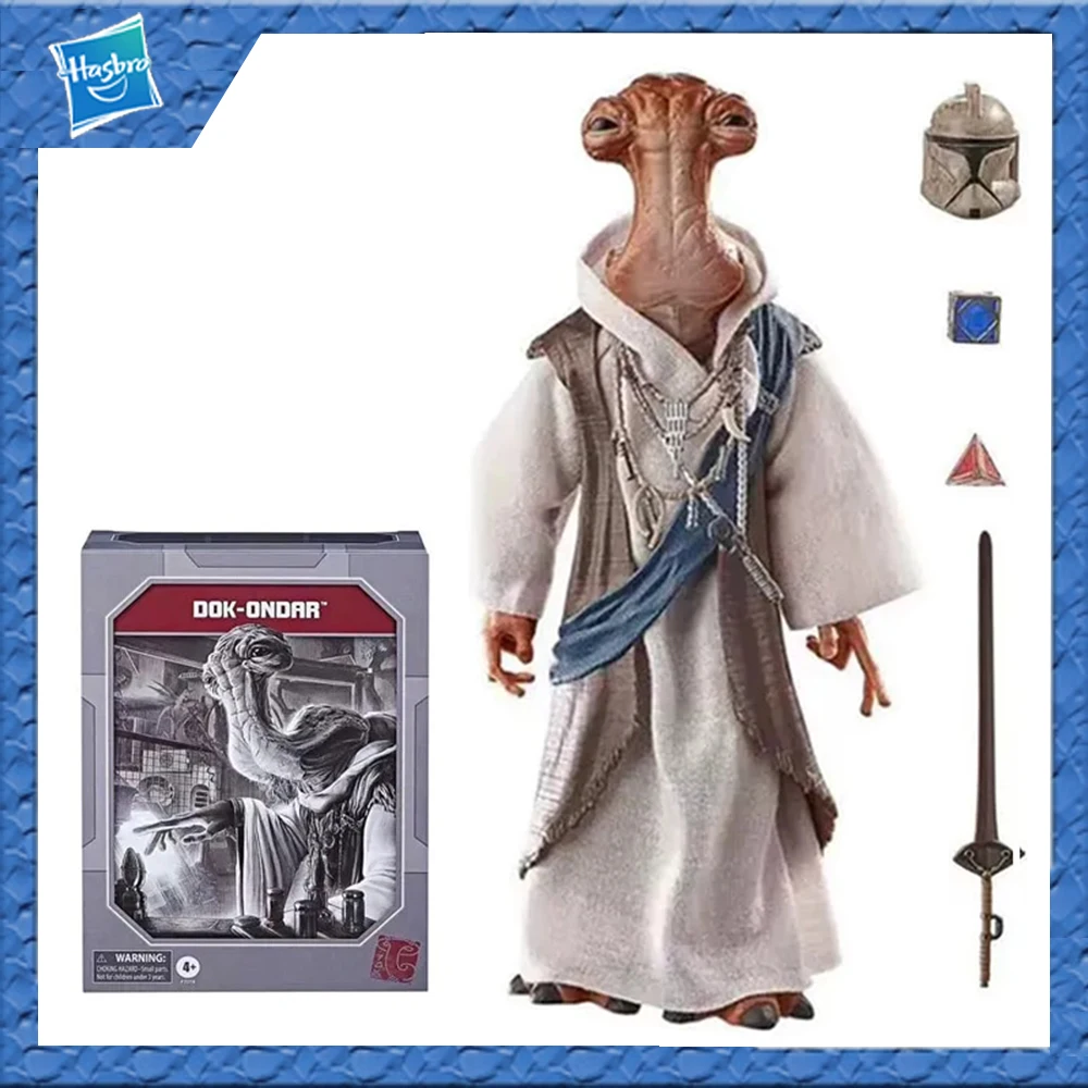 

Original Hasbro Star Wars The Black Series Dok Ondrr Animation Around Collection Movable Characters Model ToysChildren Gifts
