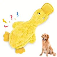 Best Pet Supplies For Small Breeds Of Dog Toys, Cute Unstuffed Ducks, Ducks With Soft Squeaks, Indoor Puppy Fun, Plush Toys 1