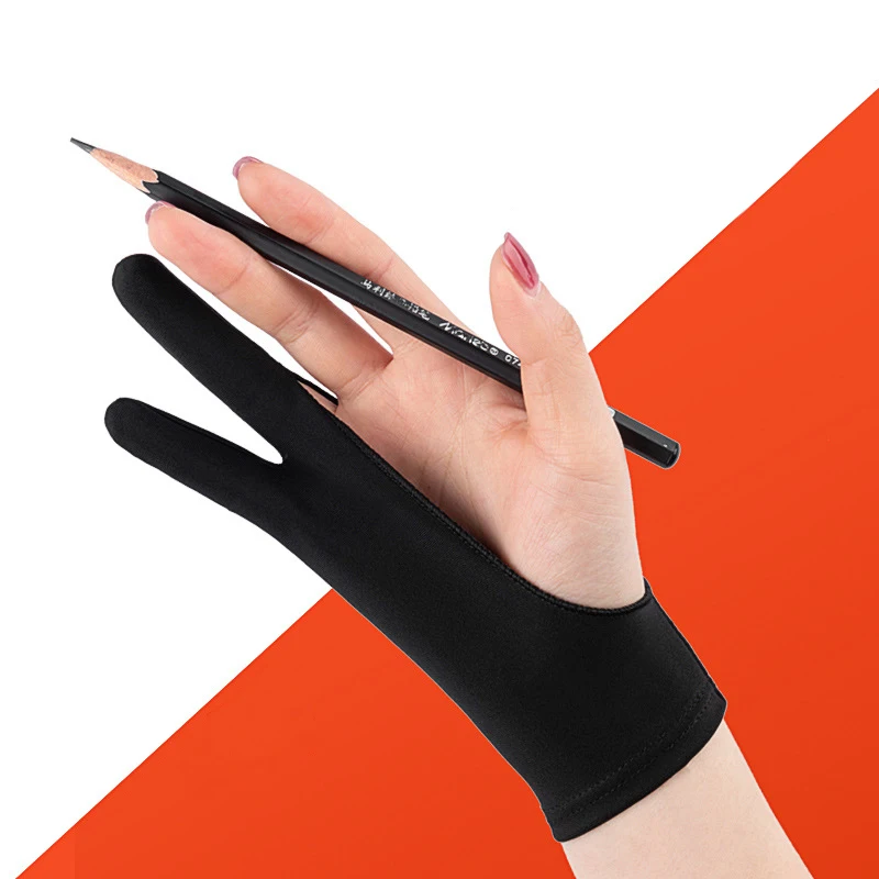 Professional Artist Drawing Gloves Suitable For Uwang Drawing Board Anti-fouling Anti-wear Anti-Sweat Anti-Dirty Gloves images - 6
