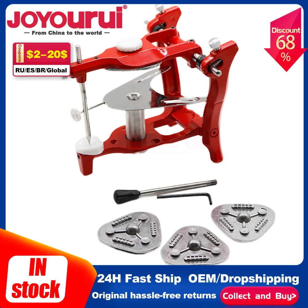

1 Set Denture Magnetic Articulator For Laboratory Equipment Tool Dentist Use Dental Lab Big Adjustable Dental Equipment