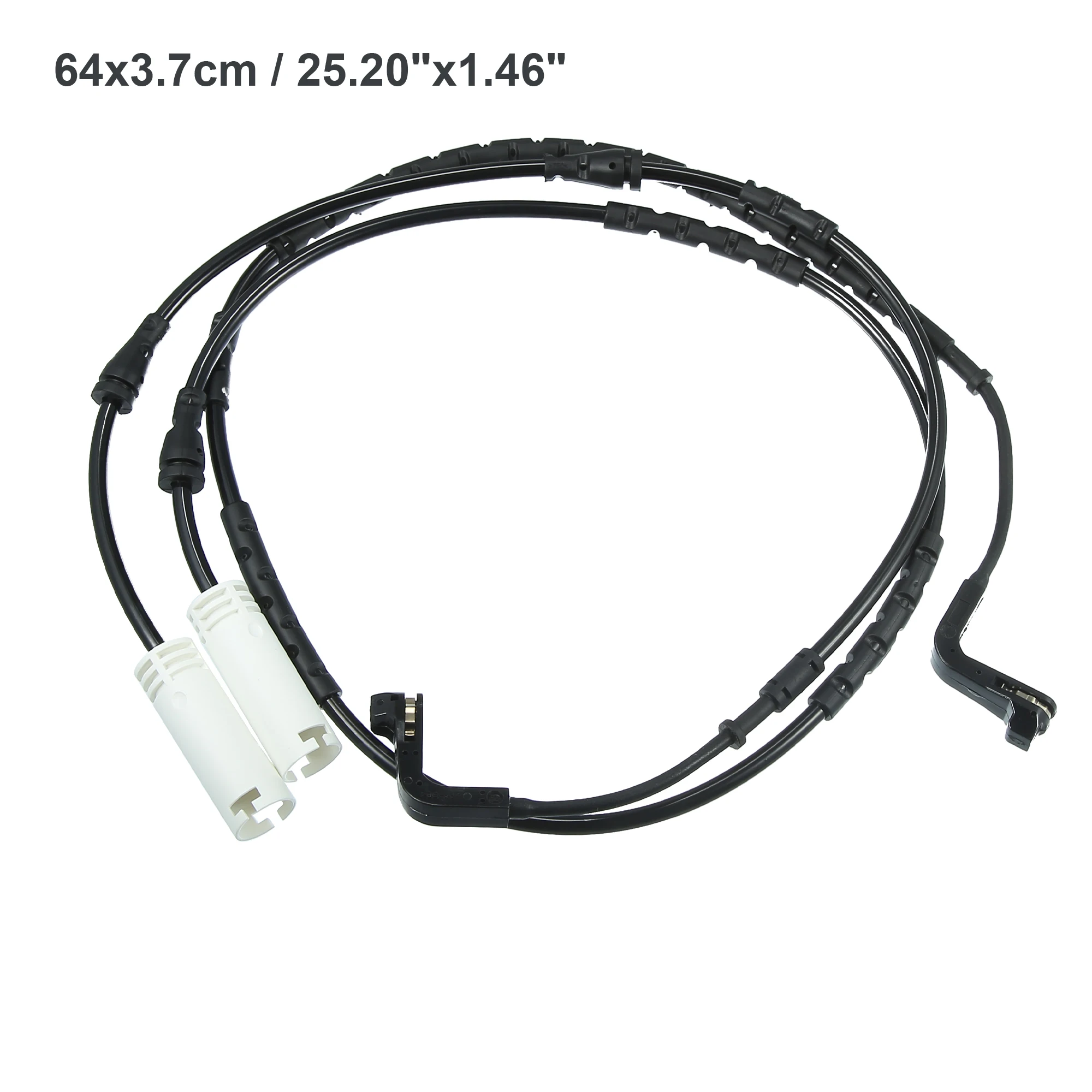 Uxcell 2pcs 34356789440 Front Rear Disc Break Pad Wear Sensor for BMW 335i 2007-2009 328i 2007-2010