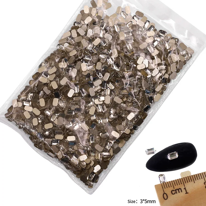 VDD P581-P616/P516/P552/P565 Großhandel 1440 Stücke Glas Kristall Strass Flatback Form Stein Für Nail art DIY Handwerk Dekoration – Detail 27
