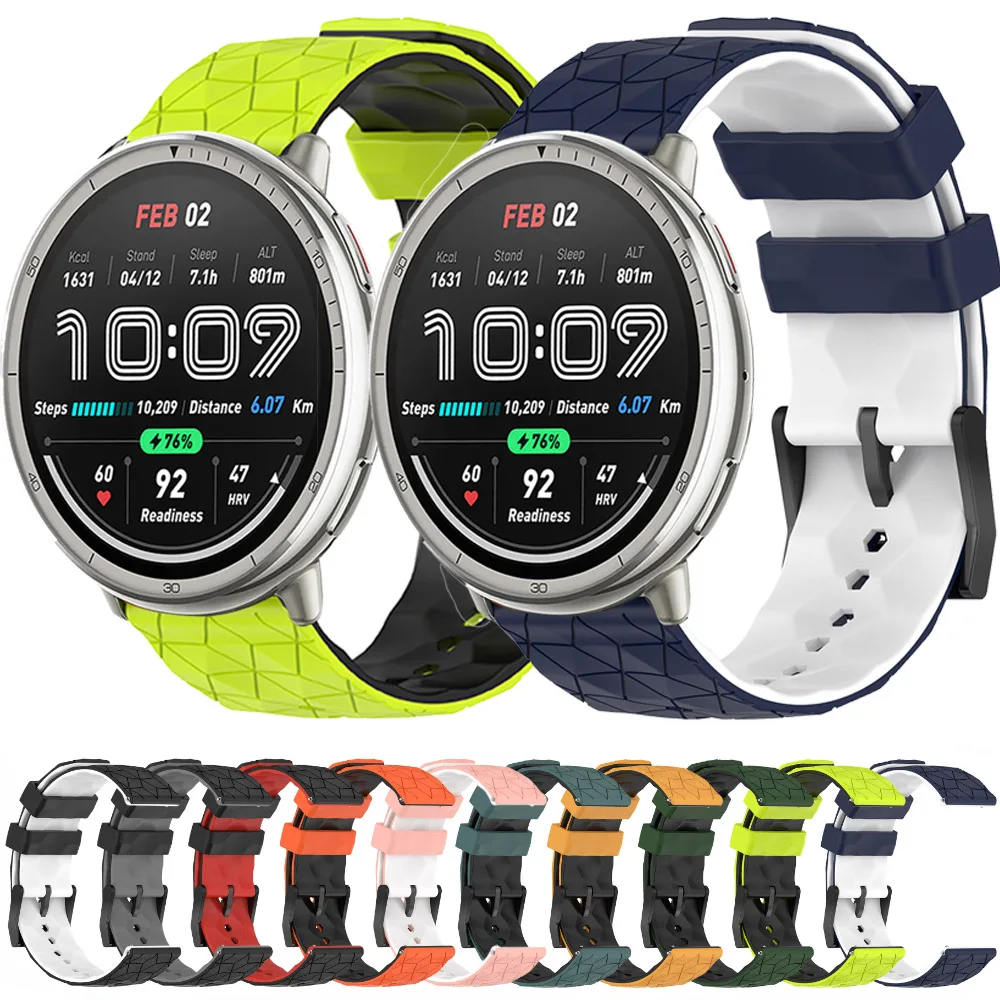 Versatile Silicone Smart Watch Band - 20mm/22mm Strap Replacement Bracelet