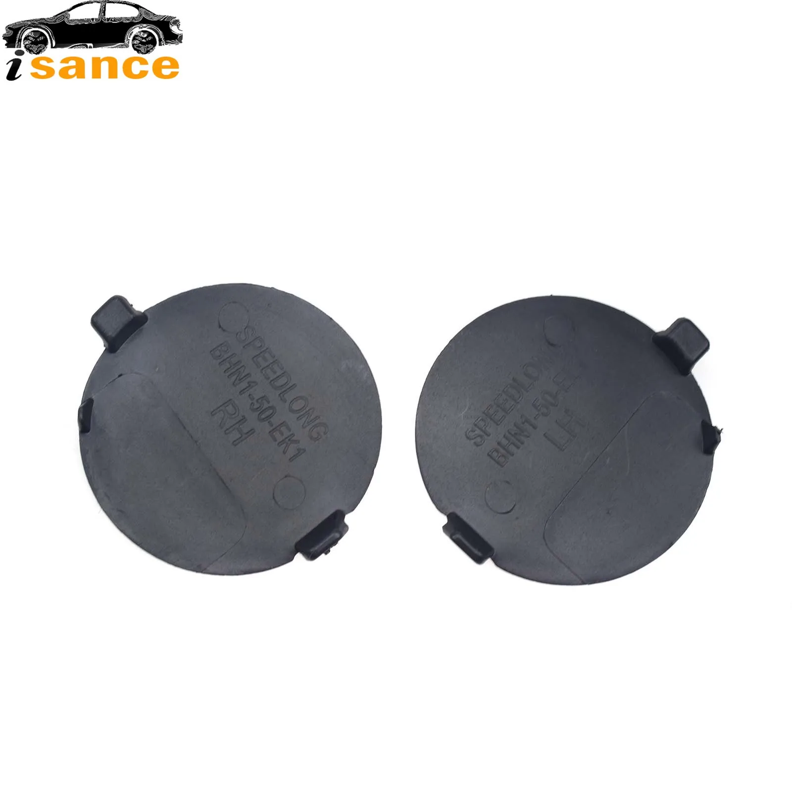 Rear Left Right Bumper Tow Eye Hook Cover Cap For Mazda 3 Axela 2014 2015 BHN1-50-EK1-BB BHN1-50-EL1-BB