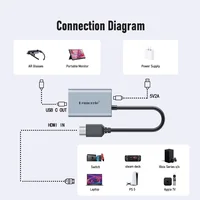 Lemorele HDMI to TYPE-C Adapter 4K 60HZ USB-c Portable Video Adapter For XREAL Nreal Air Rokid Glasses Head Mounted Display - Image 6
