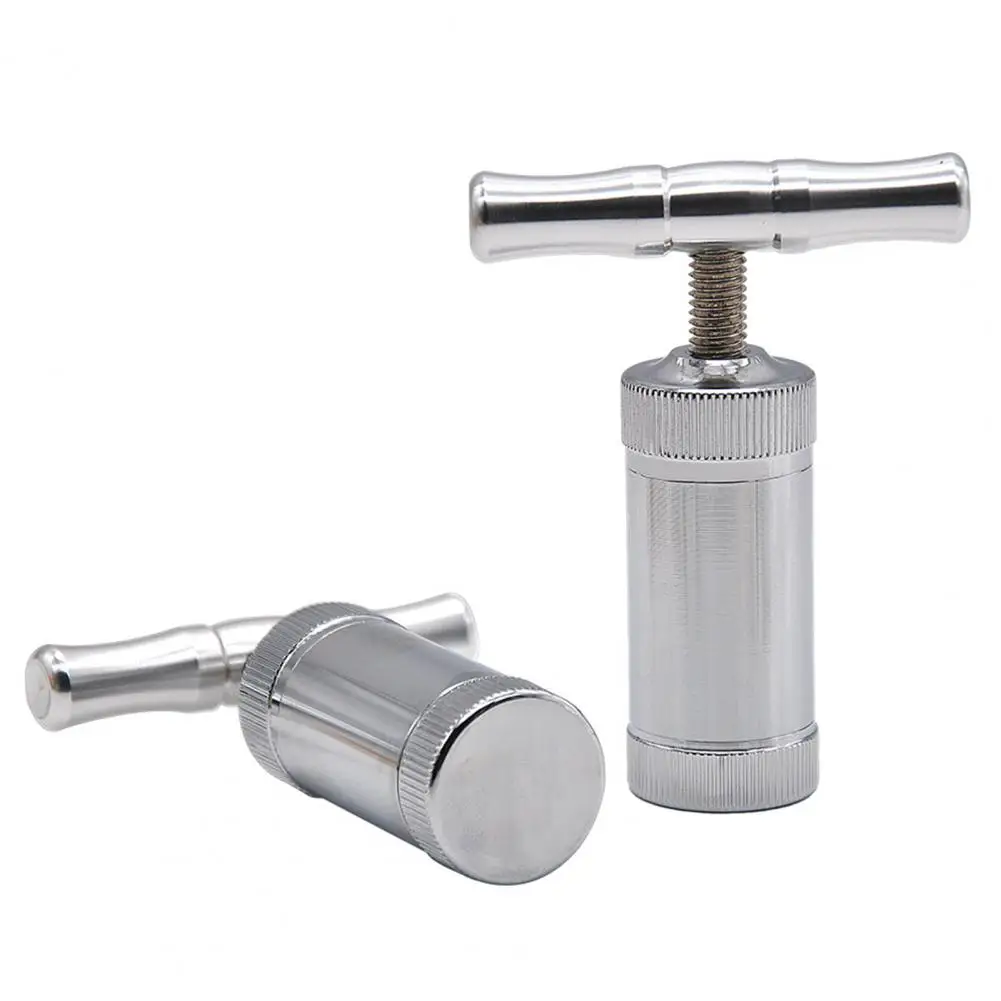 Garlic Press Practical Zinc Alloy Ginger Crusher T-Shaped Garlic Crusher Press Tool Kitchen Accessories