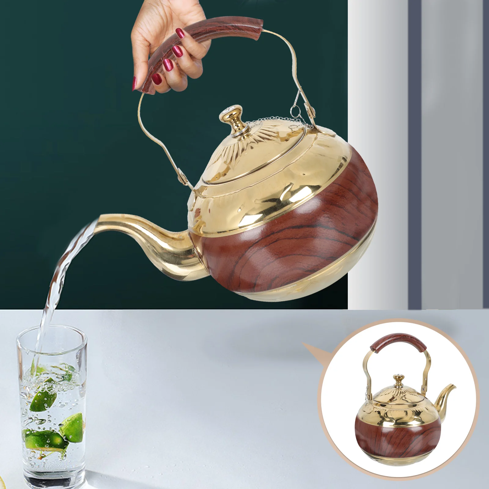 

Kettle Tea Pot Water Teapot Heating Whistlingboiling Coffee Stove Gooseneck Maker Stove Metal Stainless Steel Gas Kungfu