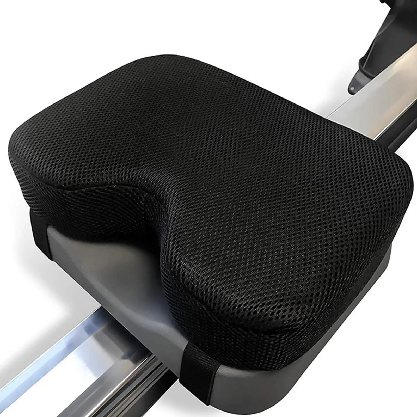 Portable Rowing Machine Seat Cushion Pad Seat Cushion Memory Foam Workout Washable Cover Seat Cushion for Workout Athlete