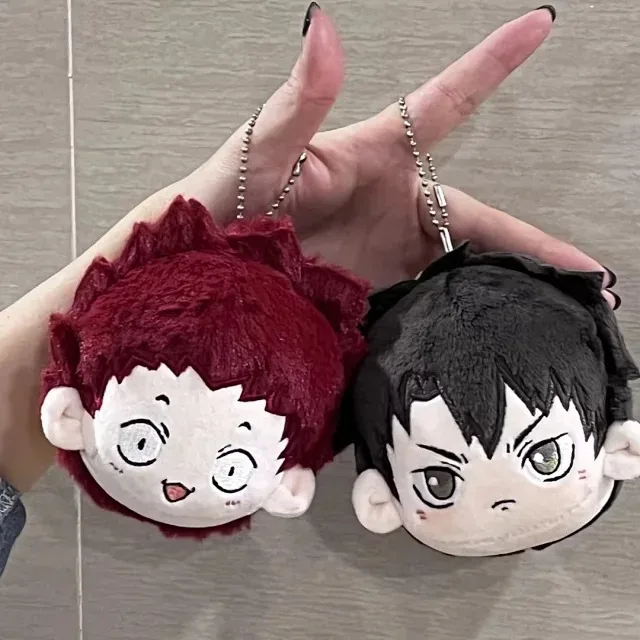 

10CM Anime Haikyuu!! Ushijima Wakatoshi Plush Dango Bag Pendant Keychain Doll Pillow Cushion Plushie Toys Birthday Gifts