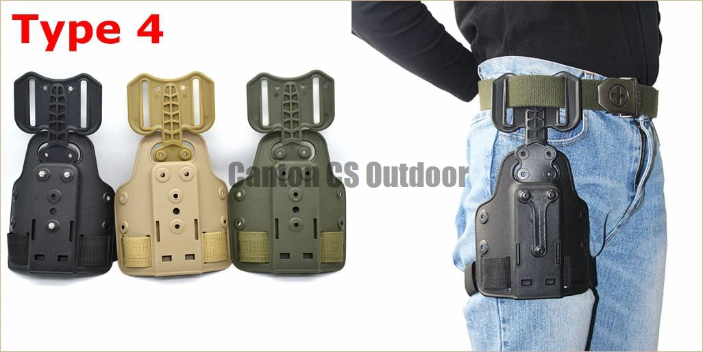 Description Picture 5 of itemTactical Drop Leg Platform Drop Leg Panel Attachments for Holsters Pistol Holster Thigh Holder for Glock 17 19 Beretta M9 P226