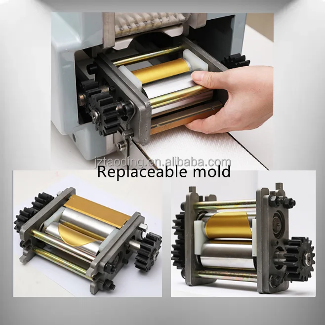 Description Picture 6 of itemRound/Square mini dumpling wrapper machine empanada skin roti making machine for home noodles forming chapati maker electric