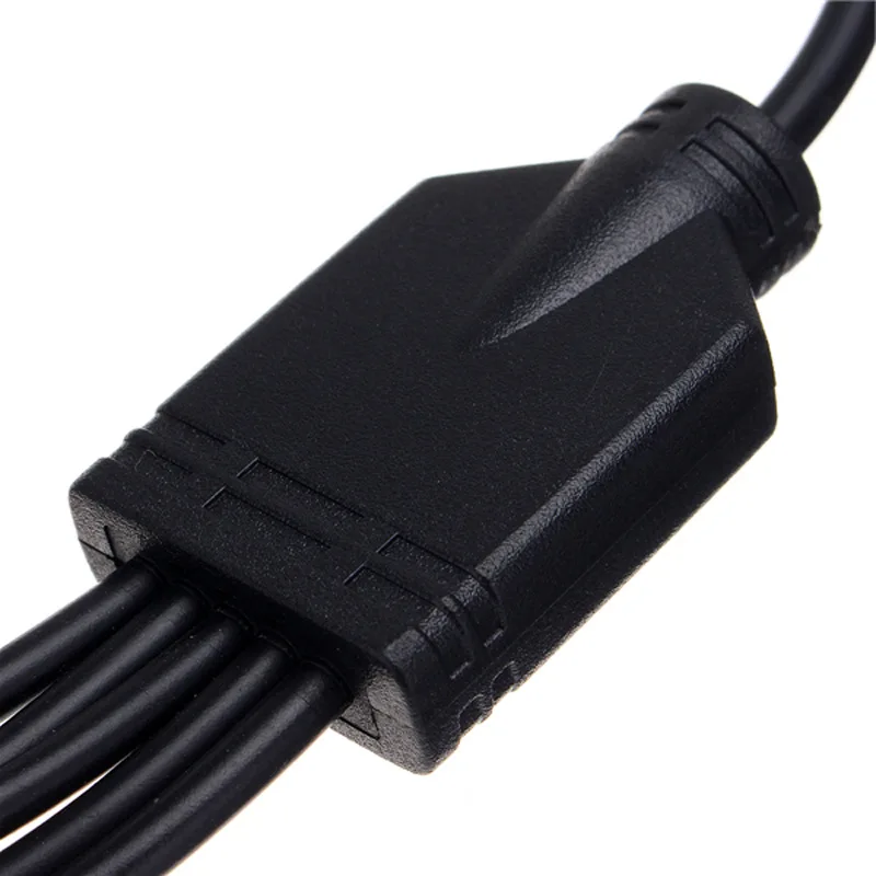 Charging Cable 5 in 1 for Nin-tendo Wii U/NEW 3DSXL/NEW 3DS/NDS LITE SP/PSP/GBA SP Nin-tendo
