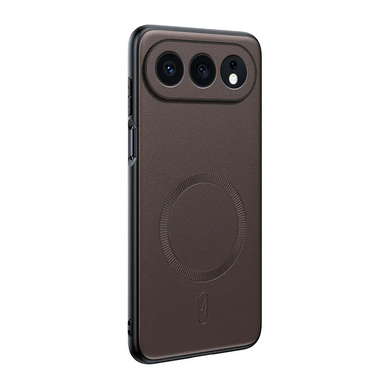 Für Honor 500 Hülle, magnetische Lederschild-Abdeckung für Honor 500, Anti-Fingerabdruck, rutschfest, PC + TPU – Detail 4
