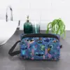Custom Anime Stitch Pattern Toiletry Bag for Women Disney Cosmetic Makeup Organizer Lady Beauty Storage Dopp Kit Box 6