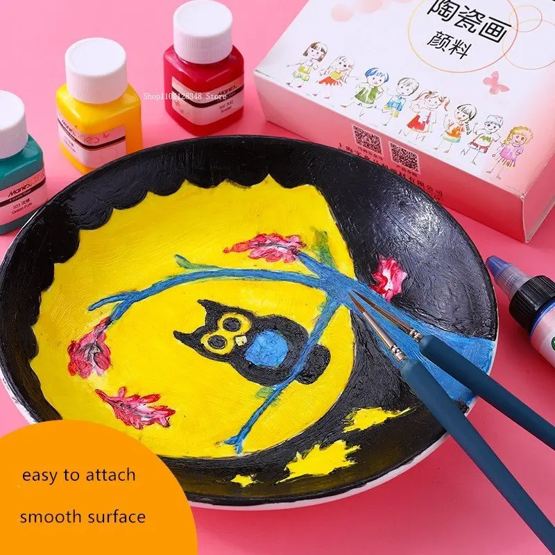 50g Ceramic Glaze Color Concentrate Liquid Diy Ceramic Hand-painted Low  Temperature Baking Glaze Color Agent Acrylic Pigment - Paint By Number  Paint Refills - AliExpress