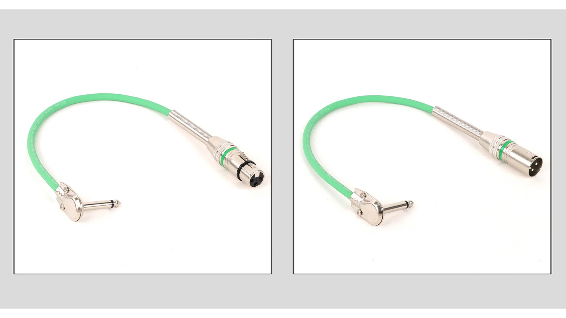 0,3 M-15M Spezialität mehrere Farben hochwertige 6,35mm Zoll ts männliche Buchse an 3-poliges xlr weibliches/männliches Audio kabel für Gitarre – Detail 3