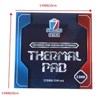 SubZero Seven-Thermal Pad 15W/mk Silicone Heat Dissipation Pad (0.5mm/1.0mm/1.5mm/2.0mm/2.5mm/3mm) for Electronics Cooling - Image 5