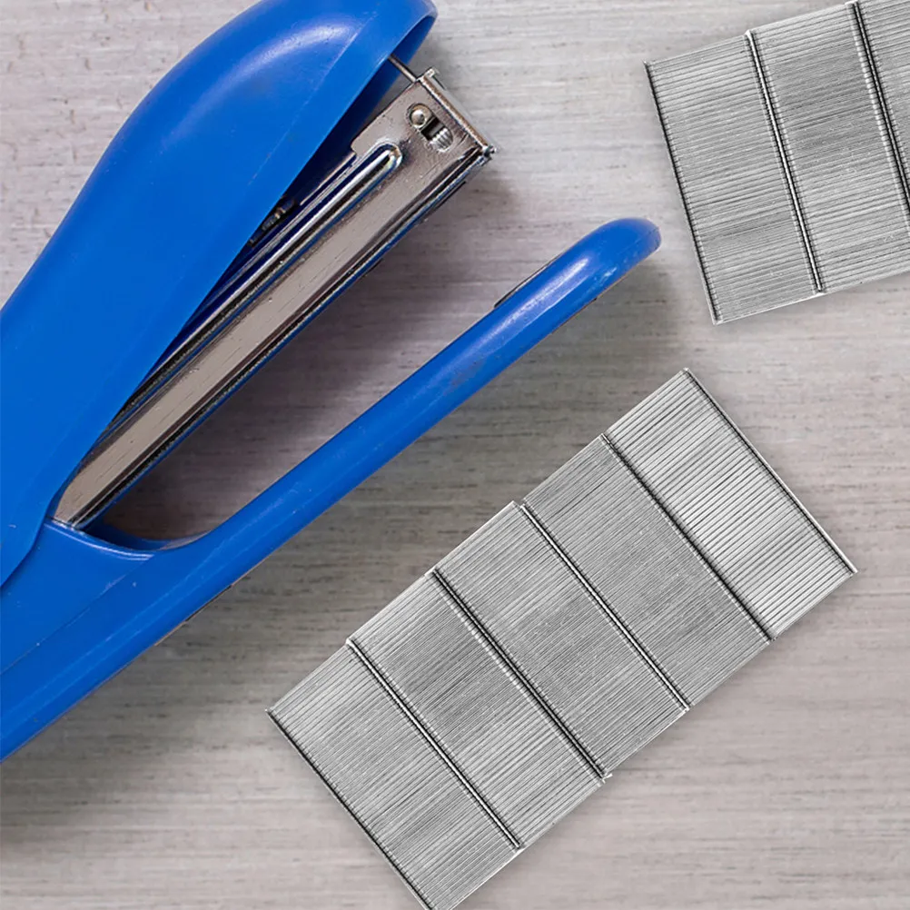 12박스 사무용 스테이플러 리필 미니 금속 스테이플 헤비 듀티 데스크탑 스테이플러 용품 프리미엄