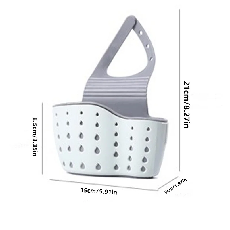 حوض مطبخ سلة تخزين معلقة ، بلاستيك ، غسل الصحون ،...