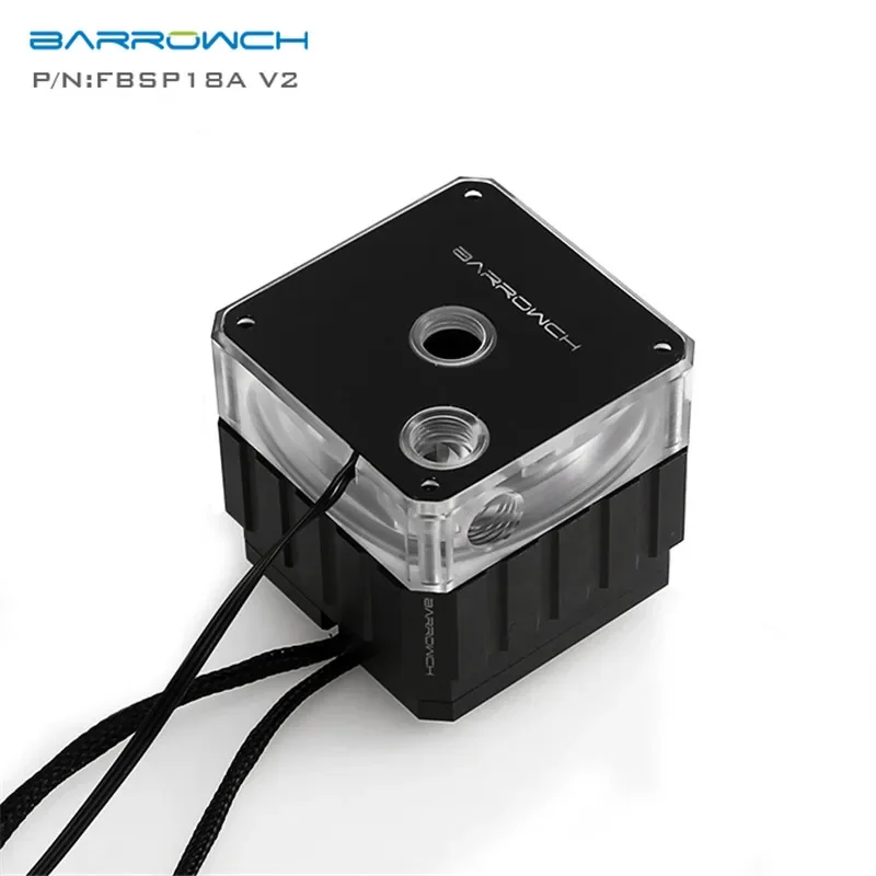 

Barrowch 18W PWM DDC Pump Performance 4.1m 4000RPM 1100L/H Water Cooling System Dedicated 5V 3PIN M/B ARGB SYNC FBSP18A V2