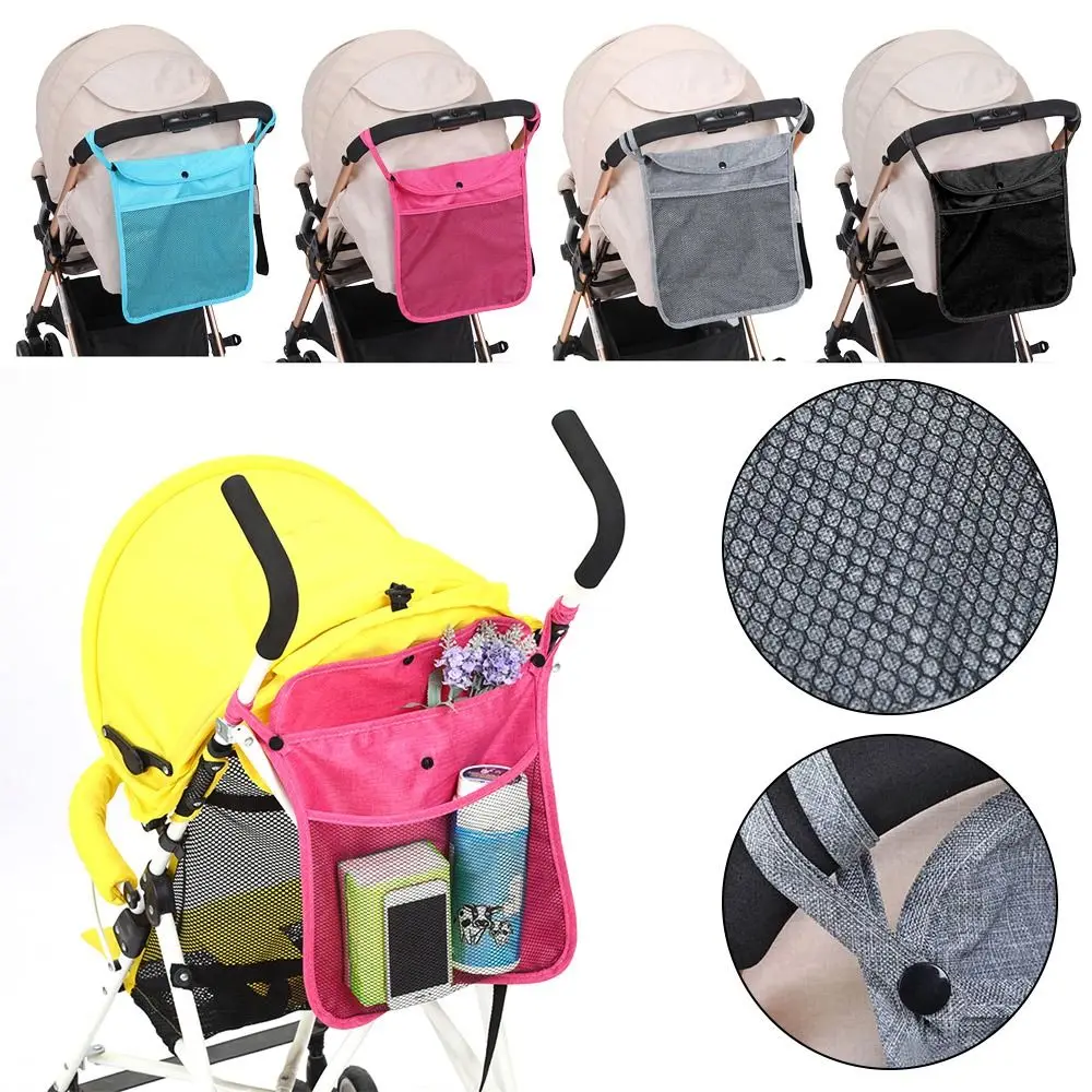 Cotton Baby Stroller Hanging Bag Organizer