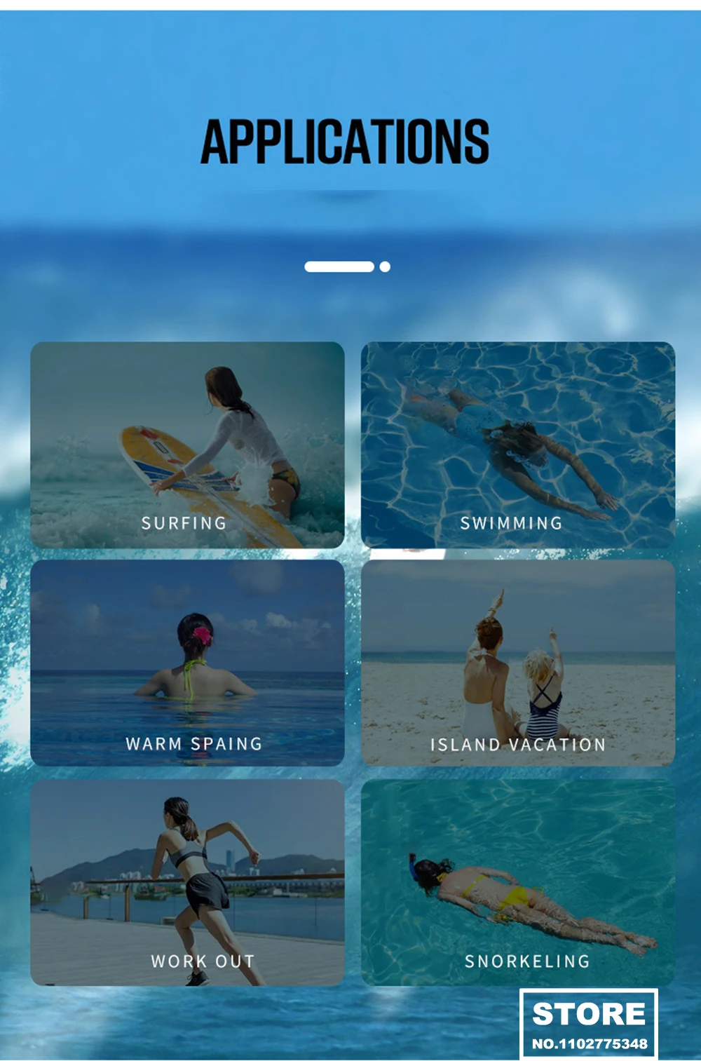Summer women’s wetsuit quick-dry one-piece swimsuit sportswear snorkeling surfing clothes diving suit four seasons workout set aplications