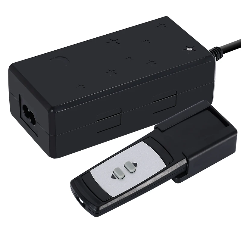 Electric Linear Actuator Controller Black Wireless Wired 1to1 Controller 220VAC to 24VDC Power Control Can Be Used With Motor