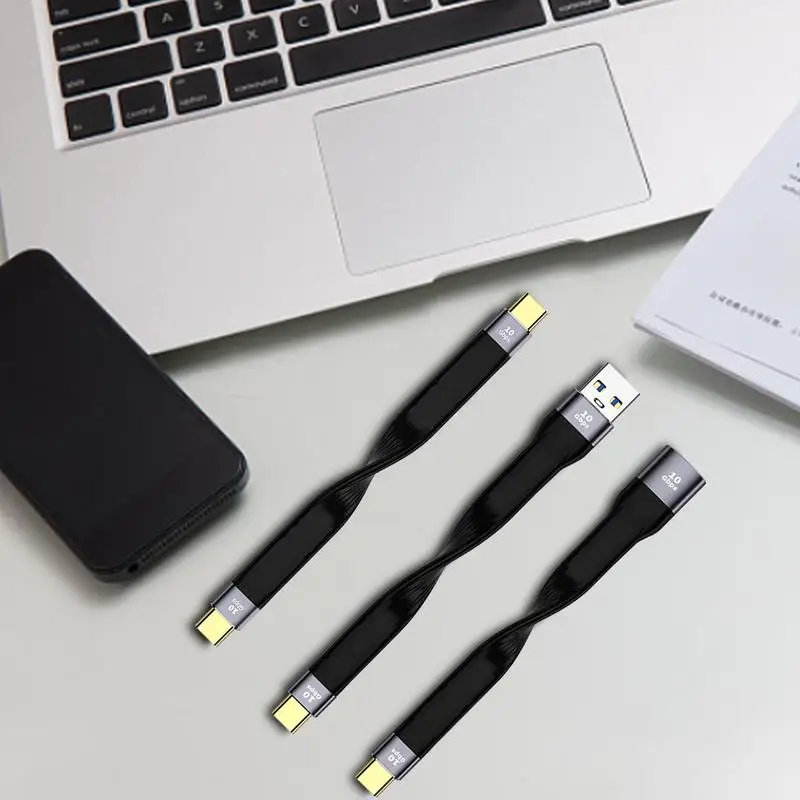 Short Type C Fast Charging Cable Cable Power Bank Short Short Usb