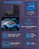 ZXIPC Mini PC Intel i5-13500H AMD R5-6600H DDR5 AMD R7 5800H Dual Display 4K HD DDR5 NVMe WIFI6 Mini Business Desktop Gaming Com 6