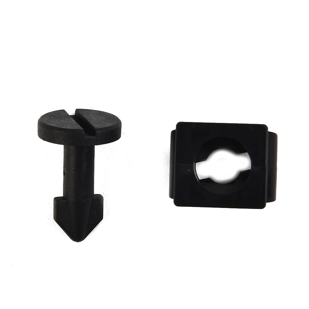 Plastic Engine Cover Stud & Stay Grommet Kit 2pcs For Honda 91501-SS8-A01 91601SS8A01 Engine Cover Bolt Bonnet Hood Clips engine cover bonnet